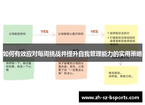 如何有效应对每周挑战并提升自我管理能力的实用策略
