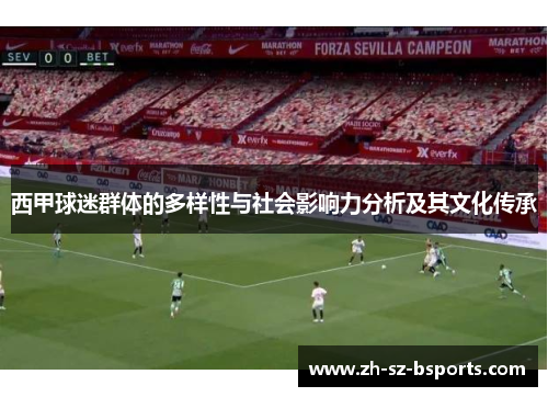 西甲球迷群体的多样性与社会影响力分析及其文化传承